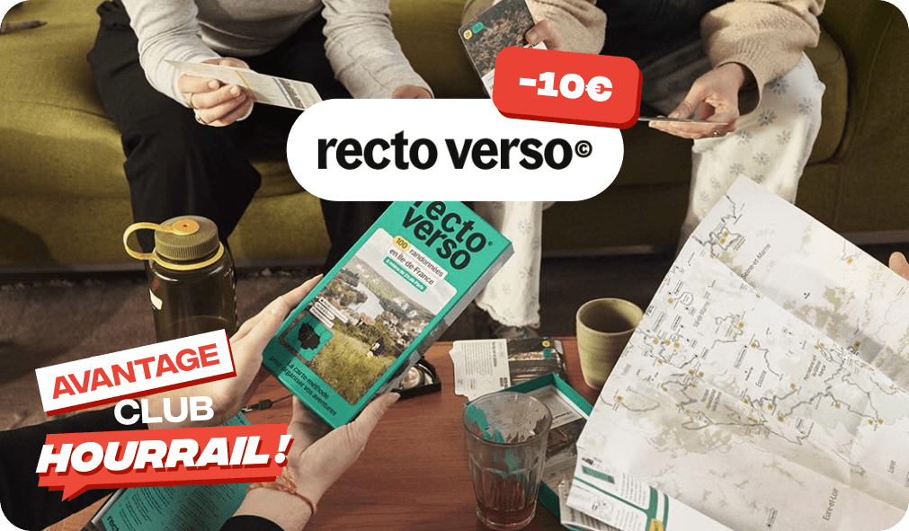Visuel avantage Club HOURRAIL : −10 € sur les coffrets Recto Verso ; conditions sur le site partenaire.